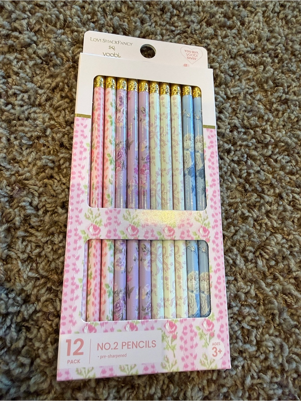LoveShackFancy x Target - Yoobi 12 count No. 2 Pencils